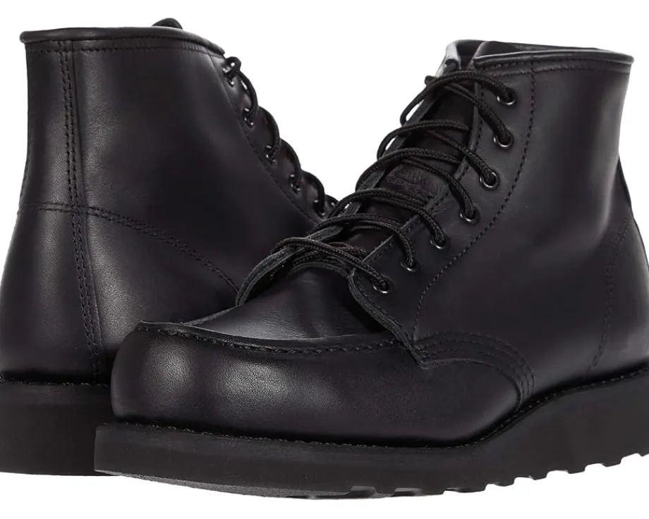 Red Wing Heritage 6" Classic Moc Black Boundary 1 Discount