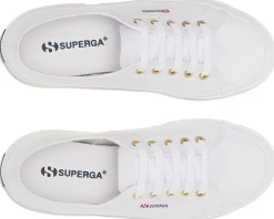 Superga 2750 COTU Classic Sneaker White/Gold Best