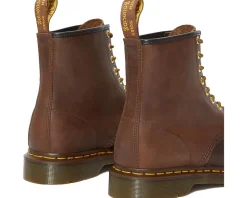 Dr. Martens 1460 Crazy Horse Leather Boots Brown Crazy Horse