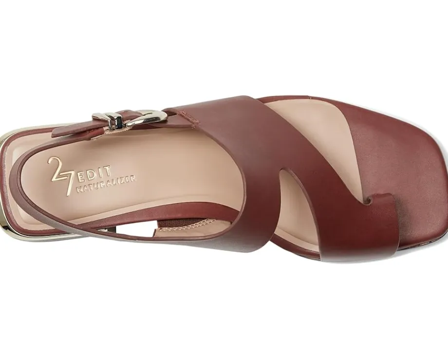 Naturalizer 27 Edit Audra Cappuccino Brown Leather New