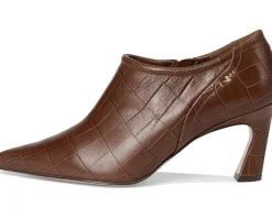 Naturalizer 27 Edit Elena Bootie Caramel Brown Croco Leather Online