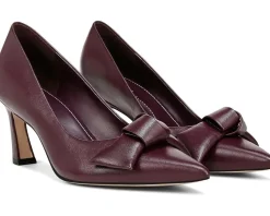 Naturalizer 27 Edit Emery-Bow Deep Plum Purple Leather