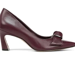 Naturalizer 27 Edit Emery-Bow Deep Plum Purple Leather