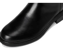 Naturalizer 27 Edit Oslo Extra Wide Calf Riding Boots Black Leather Hot