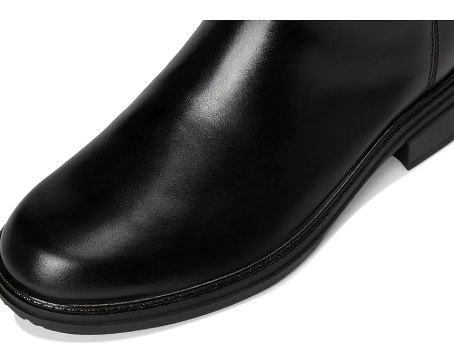 Naturalizer 27 Edit Oslo Extra Wide Calf Riding Boots Black Leather Hot