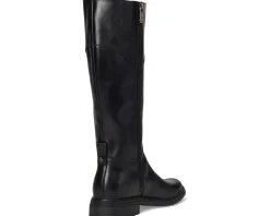 Naturalizer 27 Edit Oslo Riding Boots Black Leather Clearance