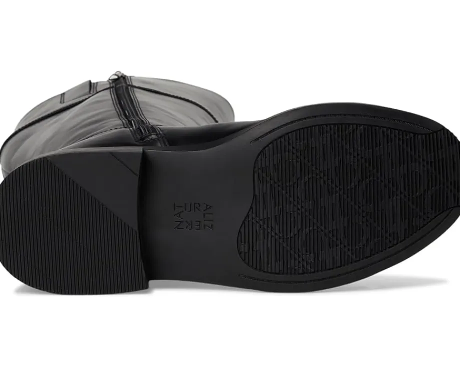 Naturalizer 27 Edit Oslo Wide Calf Riding Boots Black Leather Best