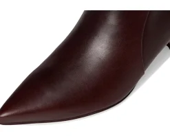 Naturalizer 27 Edit Patrese Ankle Bootie Wine Red Leather Hot