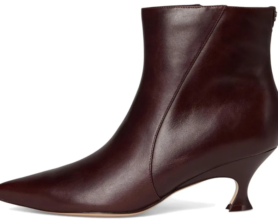 Naturalizer 27 Edit Patrese Ankle Bootie Wine Red Leather Hot
