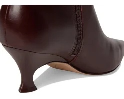 Naturalizer 27 Edit Patrese Ankle Bootie Wine Red Leather Hot