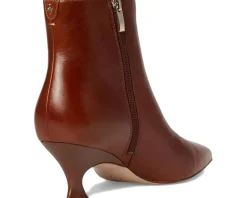 Naturalizer 27 Edit Patrese Ankle Bootie Caramel Brown Leather Online