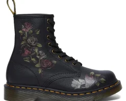 Dr. Martens 1460 Leather Lace-Up Boots Decayed Roses New