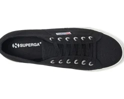 Superga 2790 Platform Black/F White New