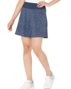 Women PUMA Golf 16" Powershape Fancy Plants Skirt
