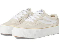 Superga 3041 Revolley Color-Block Platform Beige Light/Full White