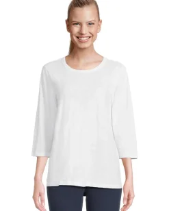 Women Mod-o-doc 3/4 Sleeve Crew Neck Favorite Tee