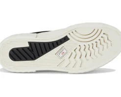 Superga 2631 Stripe Platform Black/White Avorio Clearance