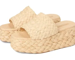 Loeffler Randall Aaron Platform Raffia Mule Natural Best