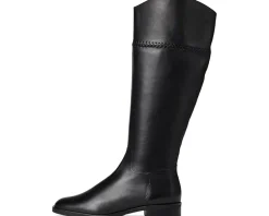 Jack Rogers Adaline Riding Boot Leather Black Outlet