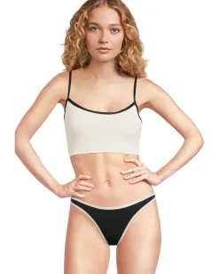 L*Space Adalyn Top Cream/Black Discount