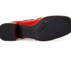 Vagabond Shoemakers Adison Patent Leather Maryjane Heel Flame Red Sale