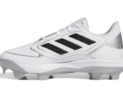 adidas Adizero Purehustle 3 Softball Cleats Footwear White/Core Black/Silver Metallic