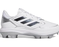 adidas Adizero Purehustle 3 Softball Cleats Footwear White/Core Black/Silver Metallic