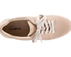 Trotters Adore Ivory Leather/Ivory Suede Veg Online