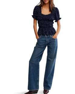 Women Free People Adore You Blouse