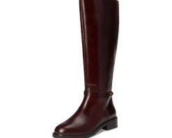 Vince Camuto Adria Ankle Link Knee High Riding Boot Rich Mahogany Online