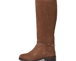 Vince Camuto Adria Ankle Link Knee High Riding Boot Toasted Taupe Hot