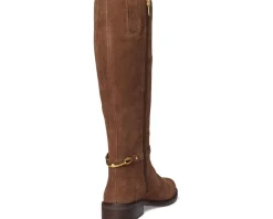 Vince Camuto Adria Ankle Link Knee High Riding Boot Toasted Taupe Hot
