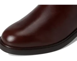 Vince Camuto Adria Ankle Link Wide Calf Knee High Riding Boot Rich Mahogany Hot