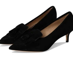 Lauren Ralph Lauren Adrienne Suede Kiltie Pumps Black Online