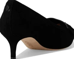 Lauren Ralph Lauren Adrienne Suede Kiltie Pumps Black Online