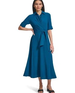 Calvin Klein Aerowash Twist Front Maxi Cypress Online