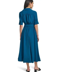 Calvin Klein Aerowash Twist Front Maxi Cypress Online