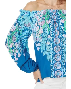 Women Lilly Pulitzer Aimes Long Sleeve Off The