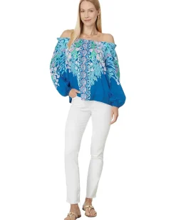 Women Lilly Pulitzer Aimes Long Sleeve Off The