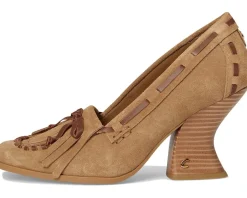 Circus NY by Sam Edelman Ainsley Mary Jane Shoes Honeyed Oak Suede New