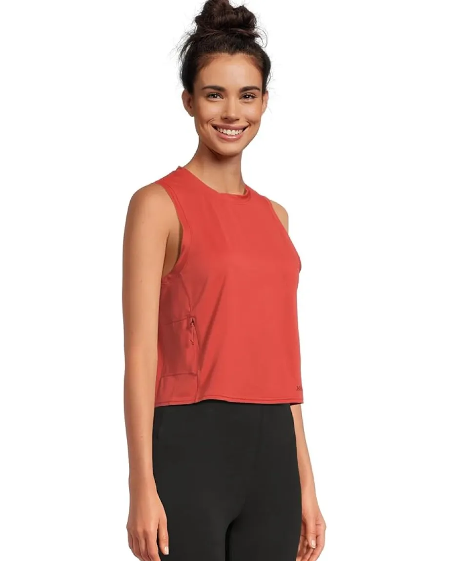 Marmot AirExchange SolarShield High Neck Tank Sumac Outlet