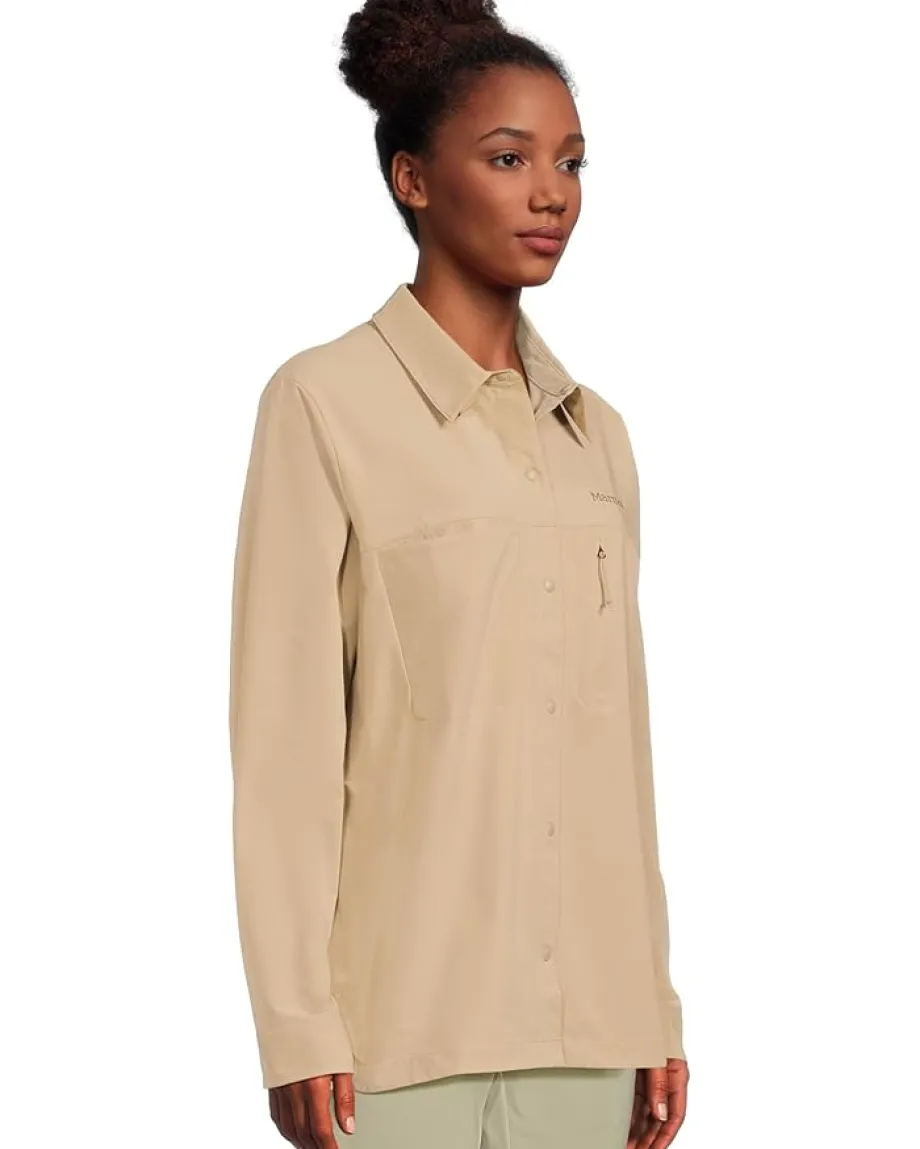 Women Marmot AirExchange SolarShield Overshirt