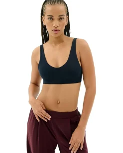 Splits59 Airweight Scoop Back Bra Indigo New