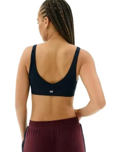 Splits59 Airweight Scoop Back Bra Indigo New
