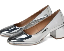 Aerosoles Alae Silver Mirror Metallic Faux Leather