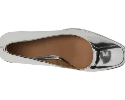 Aerosoles Alae Silver Mirror Metallic Faux Leather