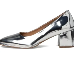 Aerosoles Alae Silver Mirror Metallic Faux Leather