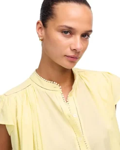 Women Madewell Alana Top In Cotton Viscose Voile