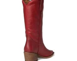 Steve Madden Albany Red Leather