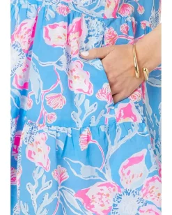 Lilly Pulitzer Alessia Cotton Dress Multi Bahamian Rhapsody
